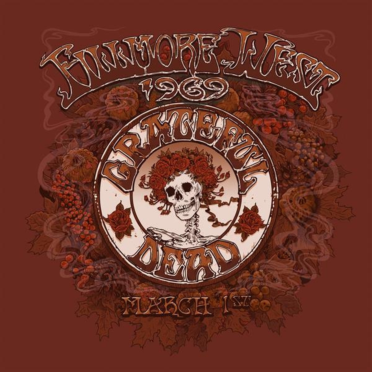 Grateful Dead - Fillmore West San Francisco Ca 3/1/1969 (LP)