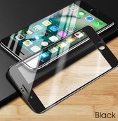 Full Cover Full Glue Glass Screen Protector for iPhone SE 2022 / SE 2020 /8/7/6/6s _ Black