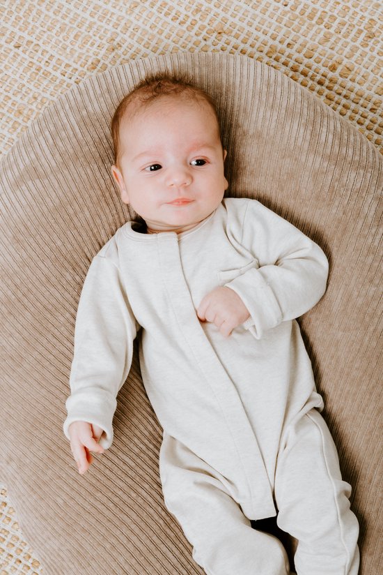 Baby's Only Voedingskussen - Zwangerschapskussen - Zijslaapkussen - Lichaamskussen Sense - Clay - 160 cm van Baby's Only — afbeelding 3