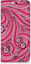 GSM Hoesje Samsung Galaxy A23 Foto Hoesje ontwerpen Swirl Pink