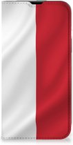 Smartphone Hoesje Geschikt voor iPhone 14 Leuk Bookcase Italiaanse Vlag