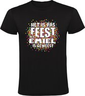 Ce n'est pas une fête tant qu'Emiel n'a pas été T-shirt homme | chemise | Noir