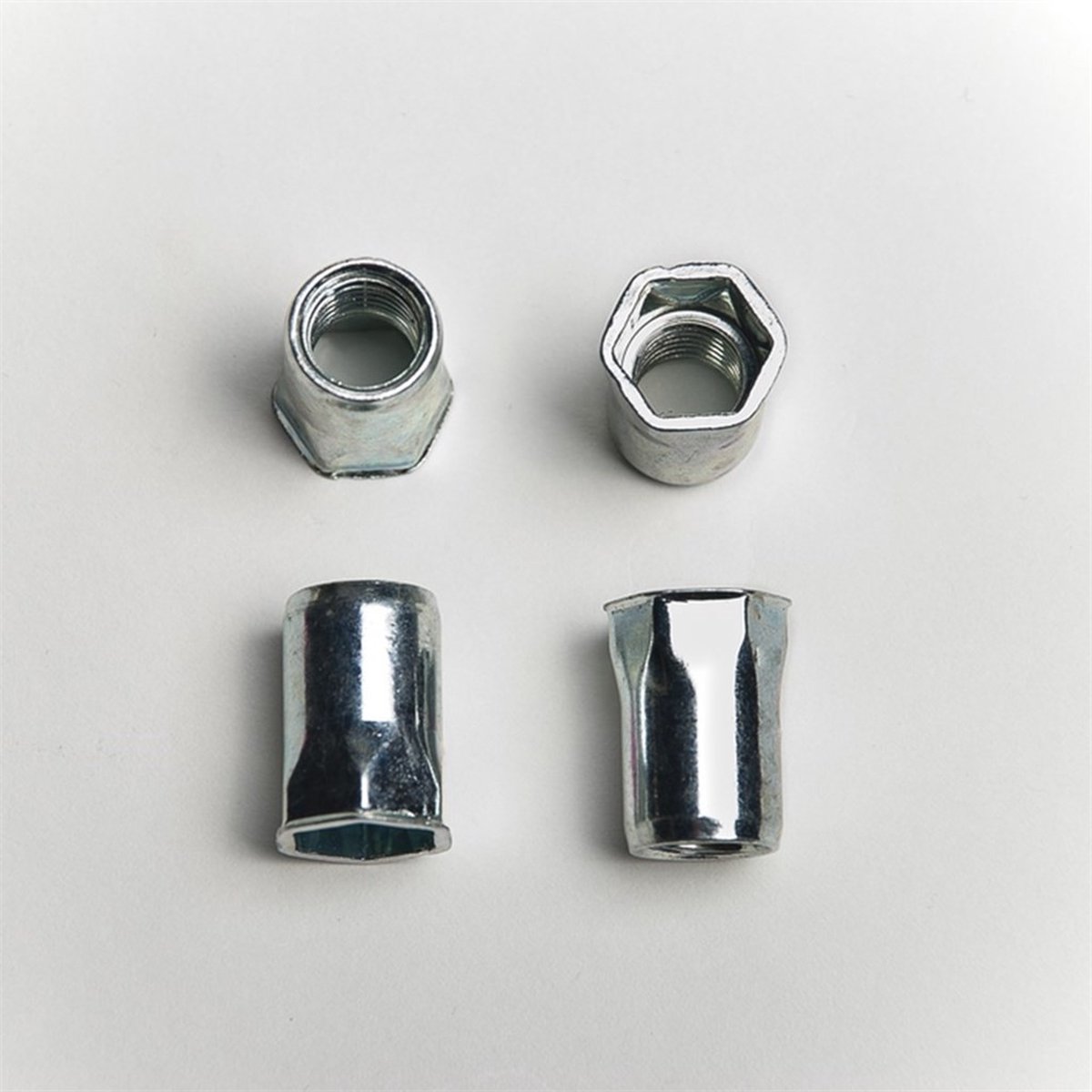 Masterfix Blindklinkmoer M6x14mm - staal (verzinkt) - verzonken kop (klein) (Per 250 stuks)