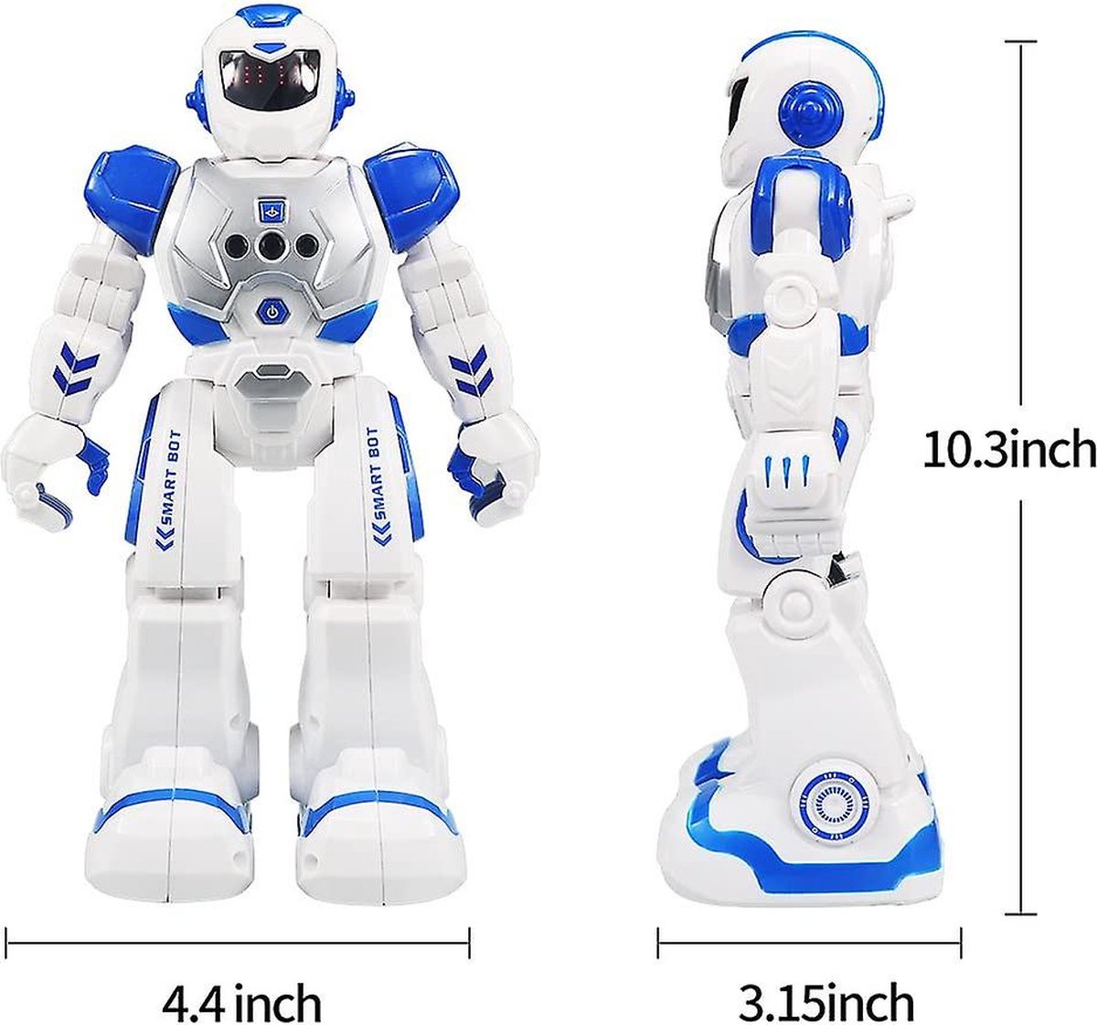 RED5 Intelligente Motion Robot - Speelgoedrobot - Met Afstandsbediening - Reageert Beweging - 20+ functies - 14x10x4cm — afbeelding 4