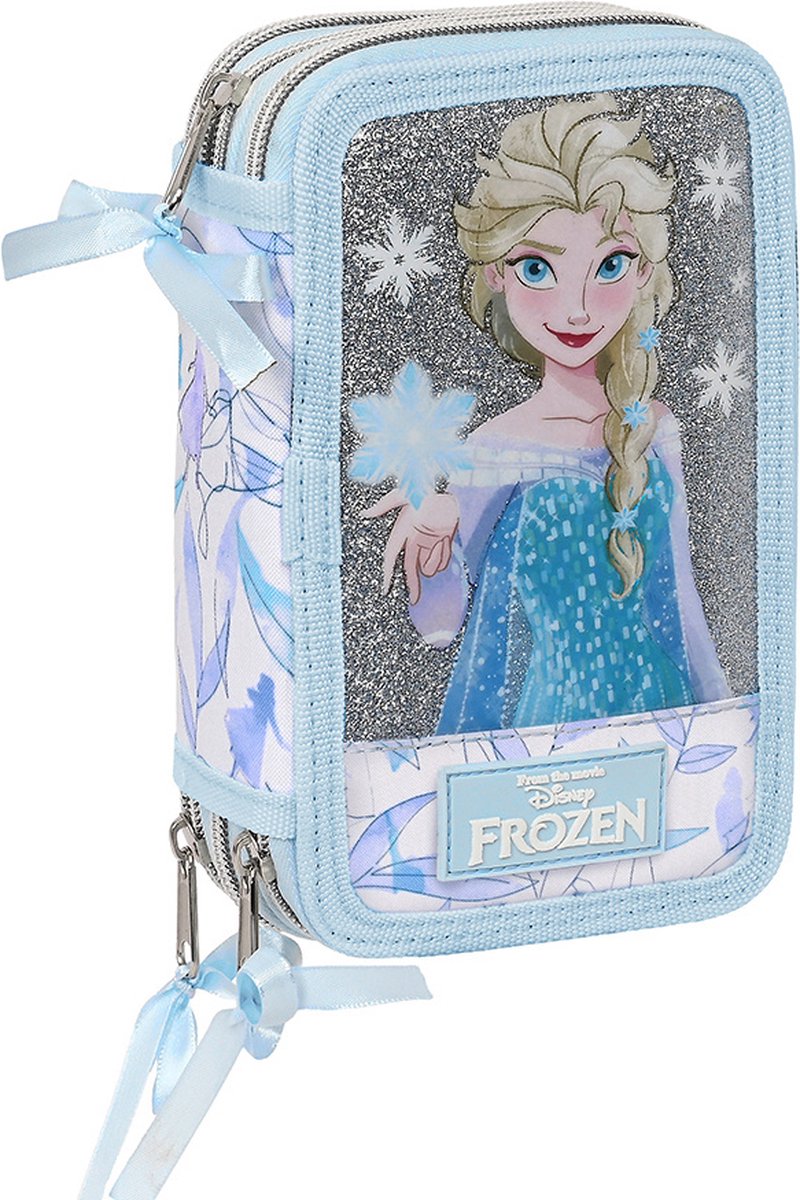 Disney Frozen Gevuld Etui, Memories - 36 stuks - 19,5 x 12,5 x 5,5 cm- Polyester