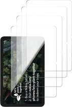 Screenprotector geschikt voor Nokia T20 - Gehard Glas Beschermglas Tempered Glass Screen Protector - 4 Stuks