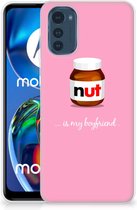 Leuk Hoesje Motorola Moto E32 Telefoonhoesje Nut Boyfriend