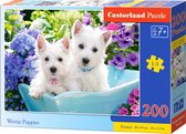 Castorland Westie Puppies- 200pcs