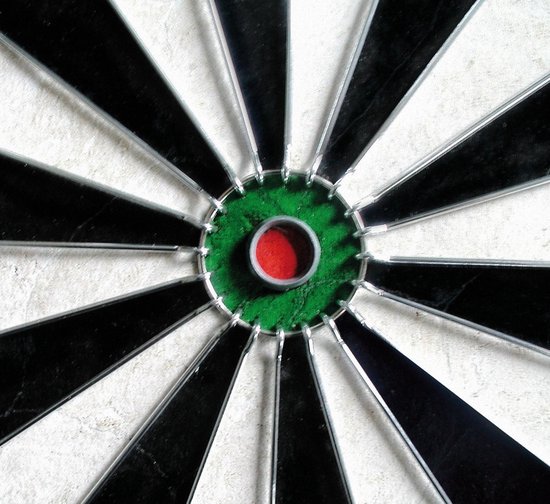 Equinox Aries Dartbord - Inclusief 6 dartpijlen - Darts - Dartpijl - Hoogwaardig Sisal dartbord van Equinox — afbeelding 3