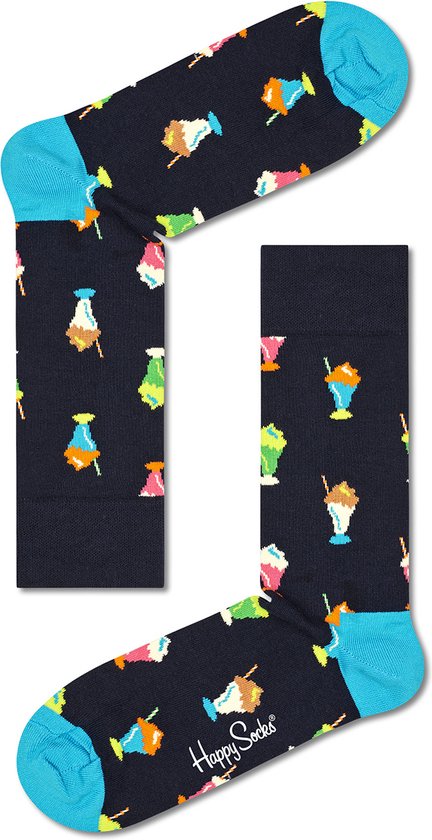 Happy Socks Sokken met Print Milkshake Sock - Maat 36-40