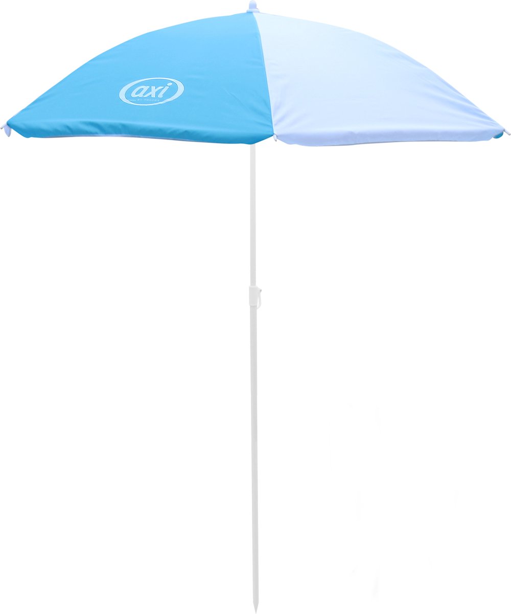 AXI Linda Zand & Water Tafel met Speelkeuken wastafel Bruin - Parasol Blauw/wit — afbeelding 16
