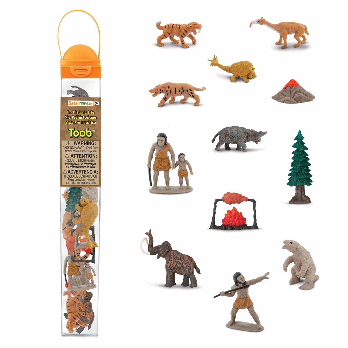 Safari Speelfiguren Toob Set - Prehistorisch Leven