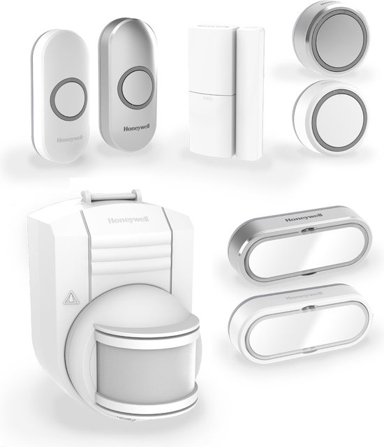Honeywell draadloze plug-in deurbel met nachtlampje en drukknop - DC51