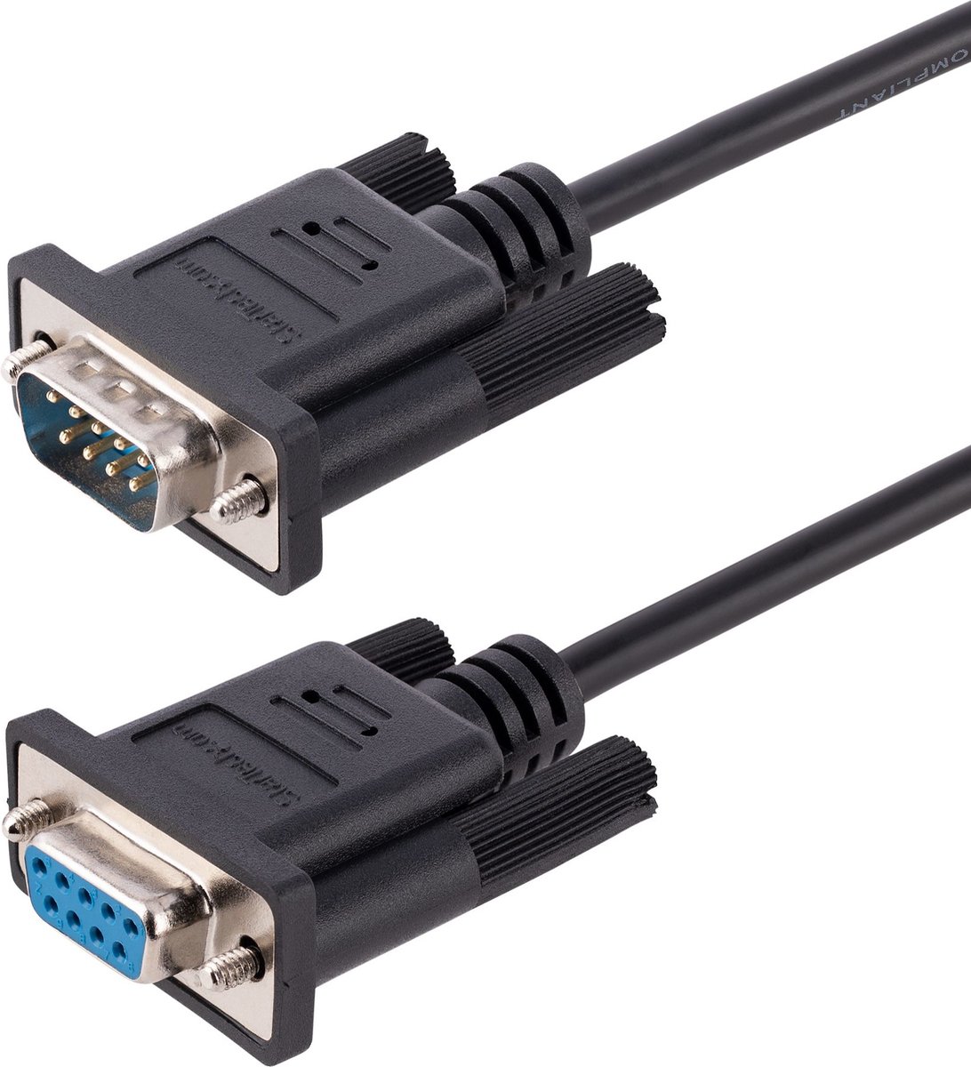 StarTech 3 meter RS232 Serial Null Modem Kabel DB9/Seriële Kabel