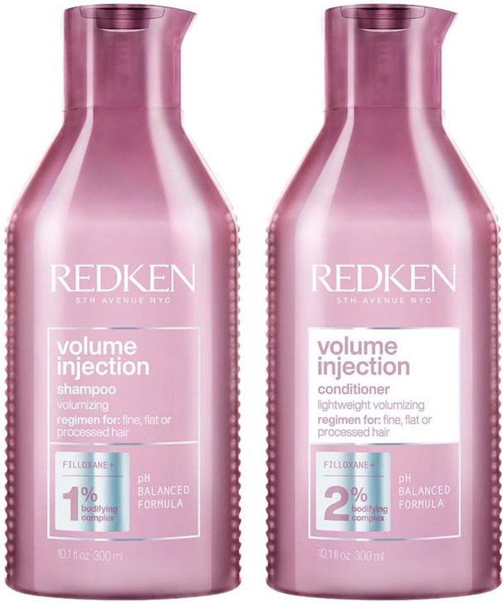 Redken Volume Injection Shampoo 300ml + Conditioner 300ml