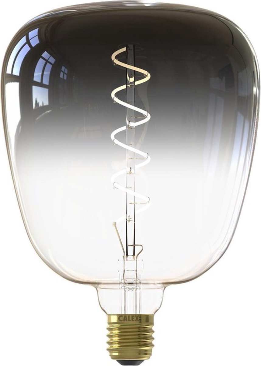 Bol.com Calex Kiruna Colors Gris - E27 LED Lamp - Filament Lichtbron Dimbaar - 5W - Warm Wit Licht aanbieding