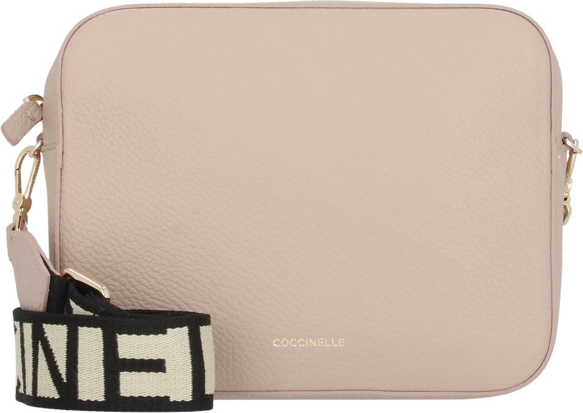 Coccinelle Dames Tebe Crossbody Tas Lichtroze maat ONE SIZE