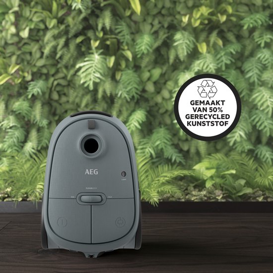 Grunkel Vertical vacuum cleaner with cable ASP-Easy with HEPA filter, 600 W power and 16,000 Pa suction power, including accessories, 5.5 m cable and 0.95 l reservoir capacity