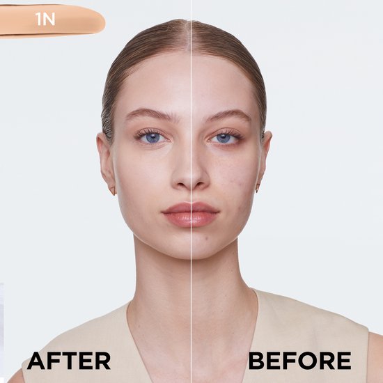 L’Oréal Paris - Accord Parfait Foundation - 1N - Natuurlijk Dekkende Foundation met Hyaluronzuur en SPF 16 - 30 ml