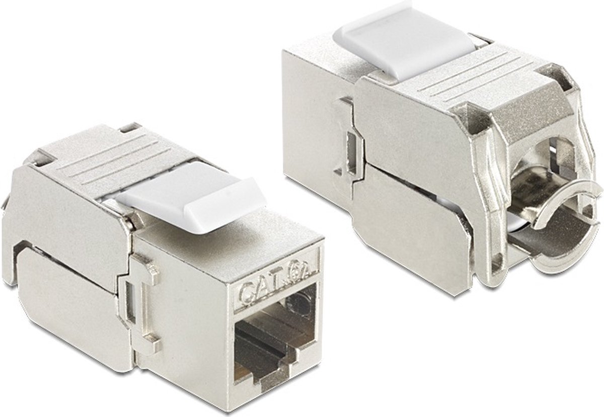 Delock - Keystone Modul RJ45 Buchse - LSA Cat.6A