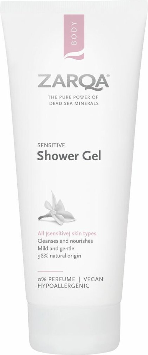 Bol.com Zarqa Sensitive Shower Gel - 200 ml aanbieding
