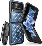 Supcase UB Pro Samsung Galaxy Z Flip 3 Hoesje - Blauw
