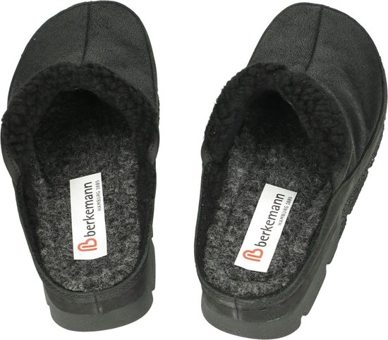 Berkemann -Dames - zwart - pantoffels - maat 37.5