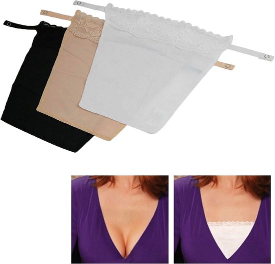 Borvat®| Cami secret neckline bra 3 pieces