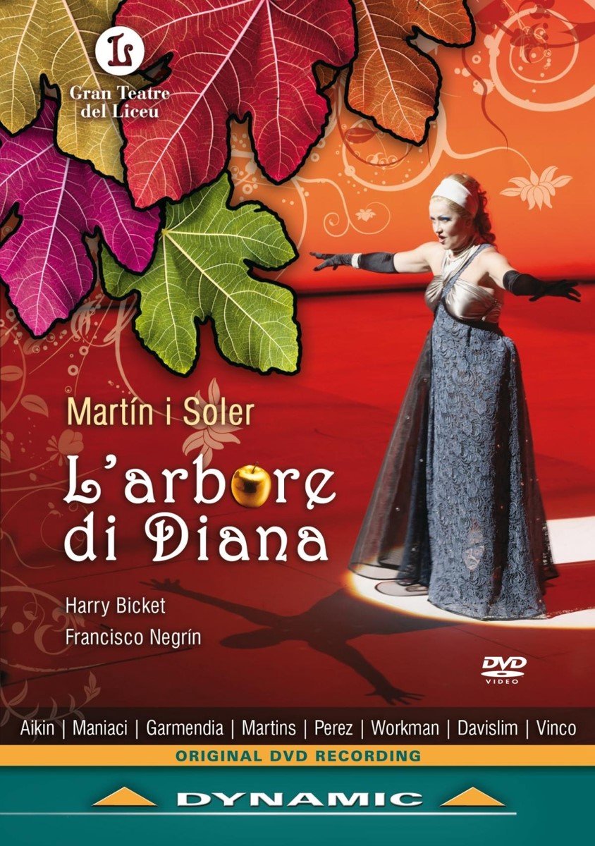 Gran Teatre Del Liceu, Harry Bicket - Soler: L'Arbore Di Diana (DVD)