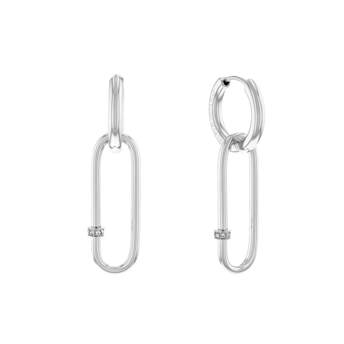 Calvin Klein CJ35000181 Dames Oorring Staal Kristal