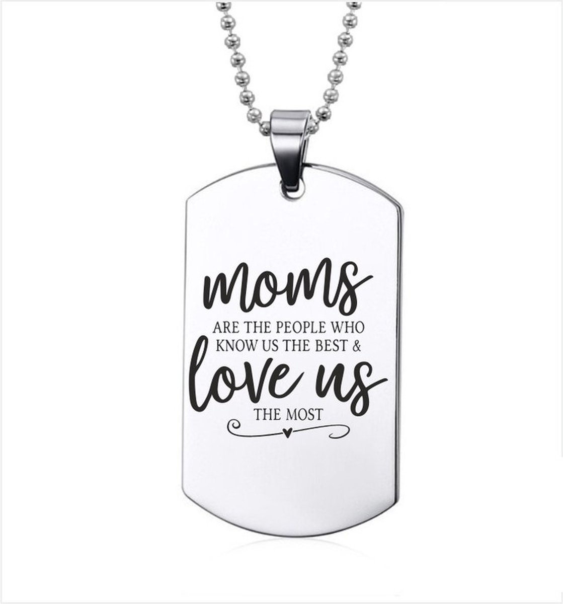 Ketting RVS - Moms