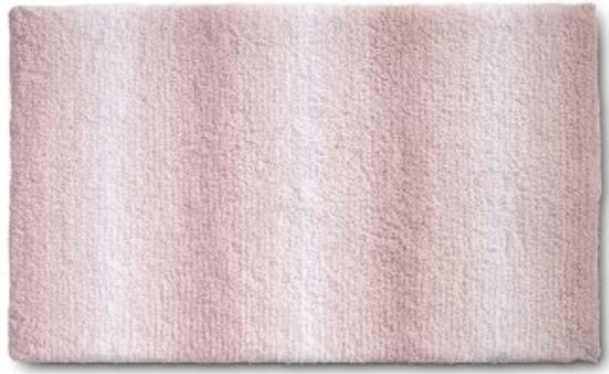 Badmat, 65 x 55 cm, Polyester, Oud Roze - Kela | Ombre