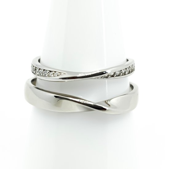 CouplesPicks twisted love ring set | belofte ring | 925 zilver | dames ring  | heren... | bol.com