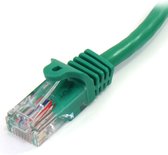StarTech.com Câble réseau Cat5e UTP sans crochet de 3m - Cordon Ethernet RJ45 anti-accroc - Câble patch Mâle / Mâle - Vert