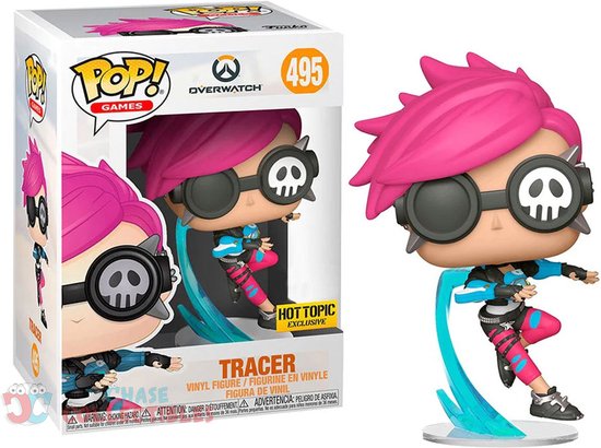 Funko Pop - Overwatch - Tracer Hot Topic 495