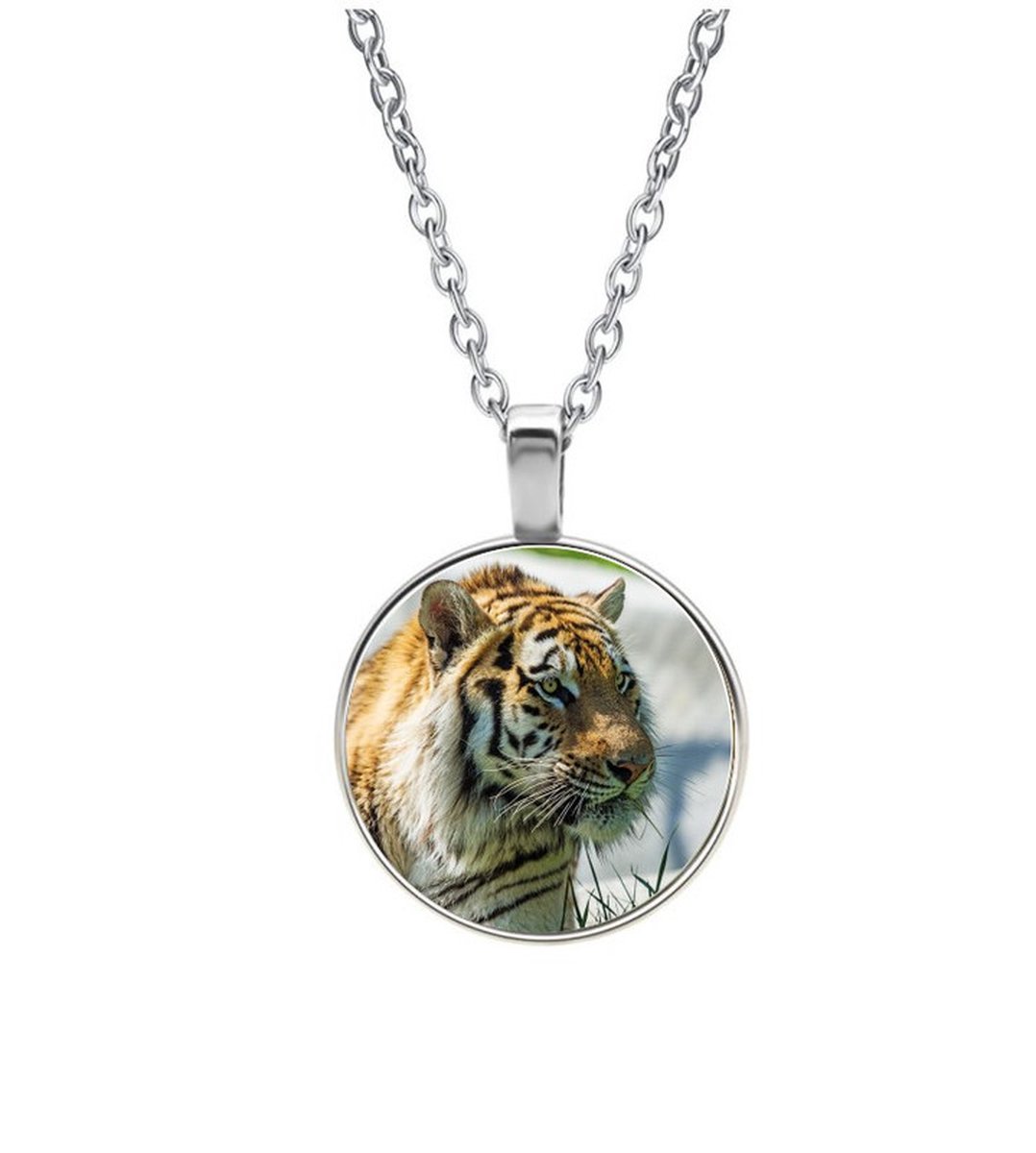 Ketting Glas - Tijger