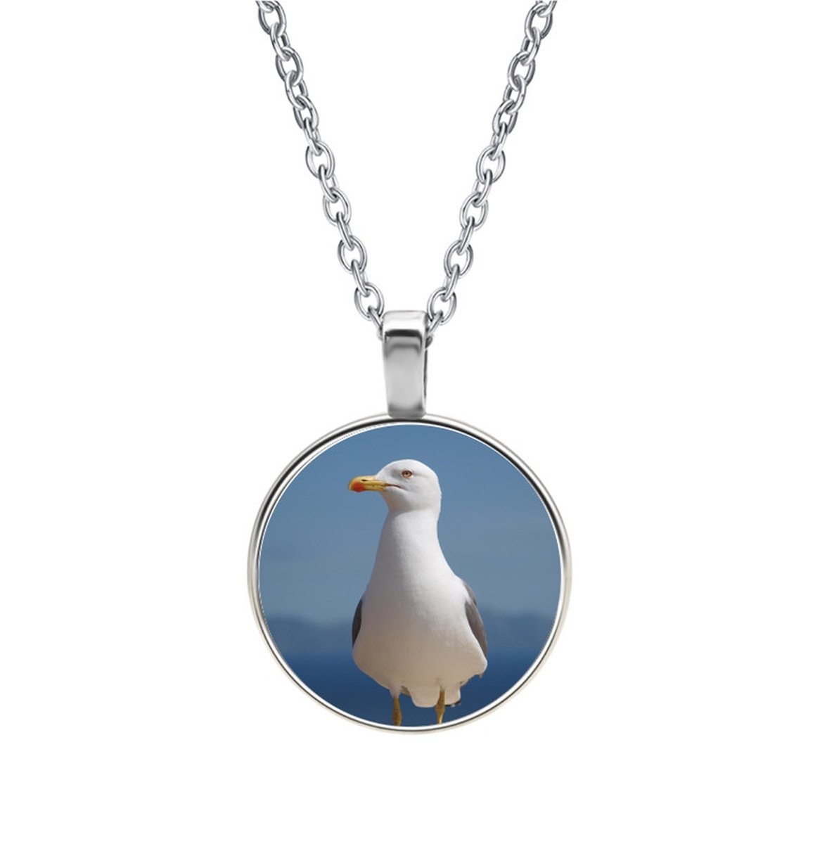 Ketting Glas - Meeuw