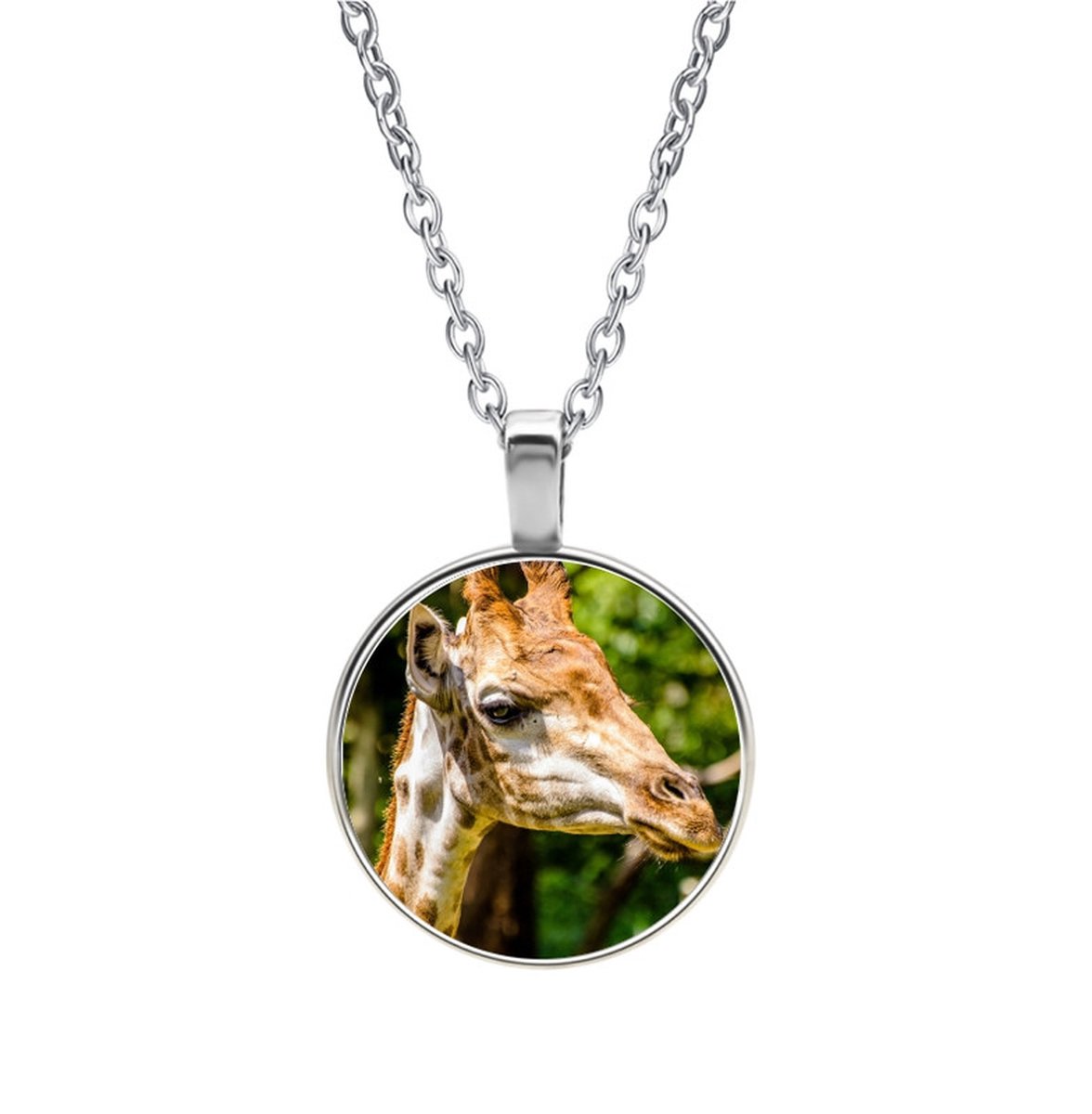 Ketting Glas - Giraffe