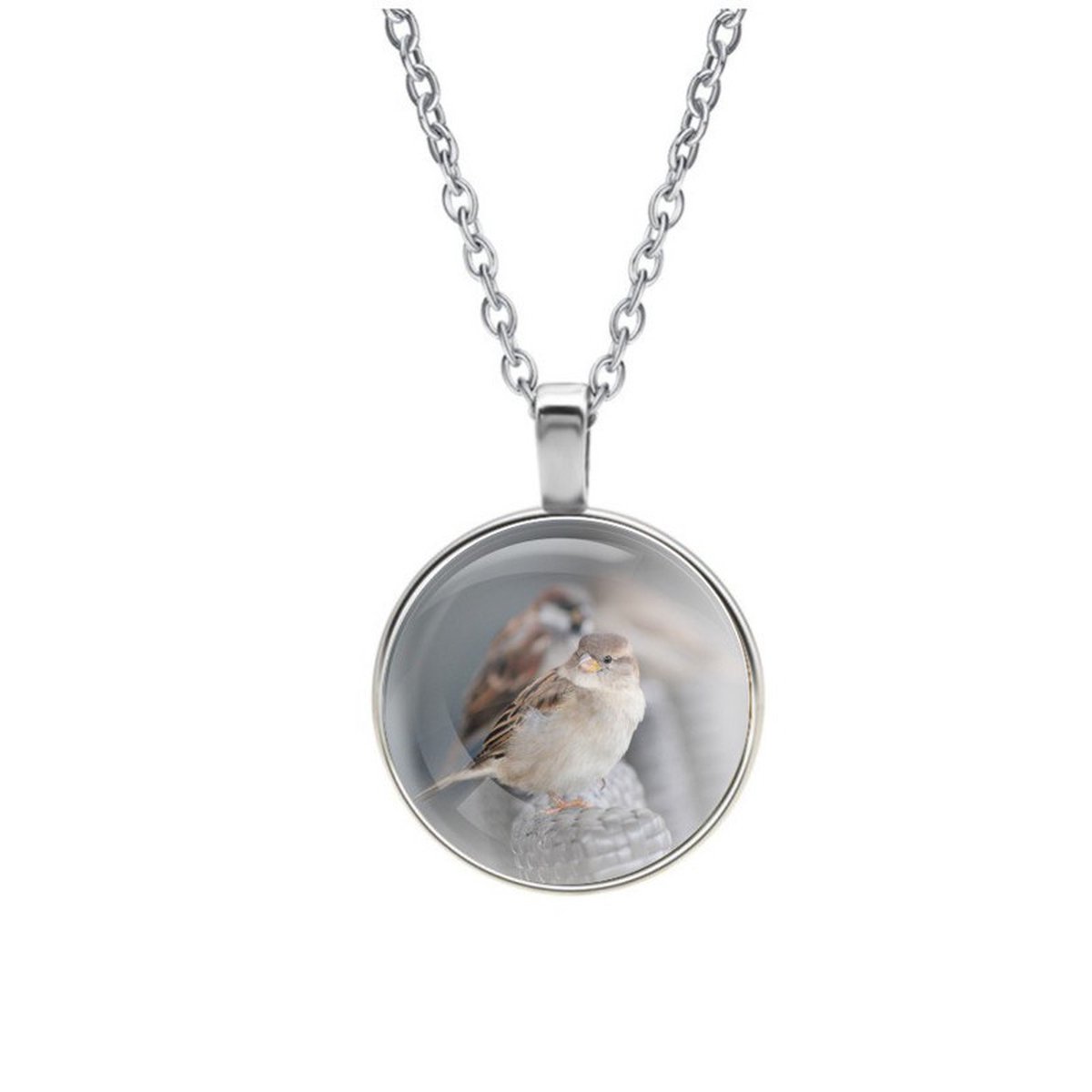 Ketting Glas - Vogel