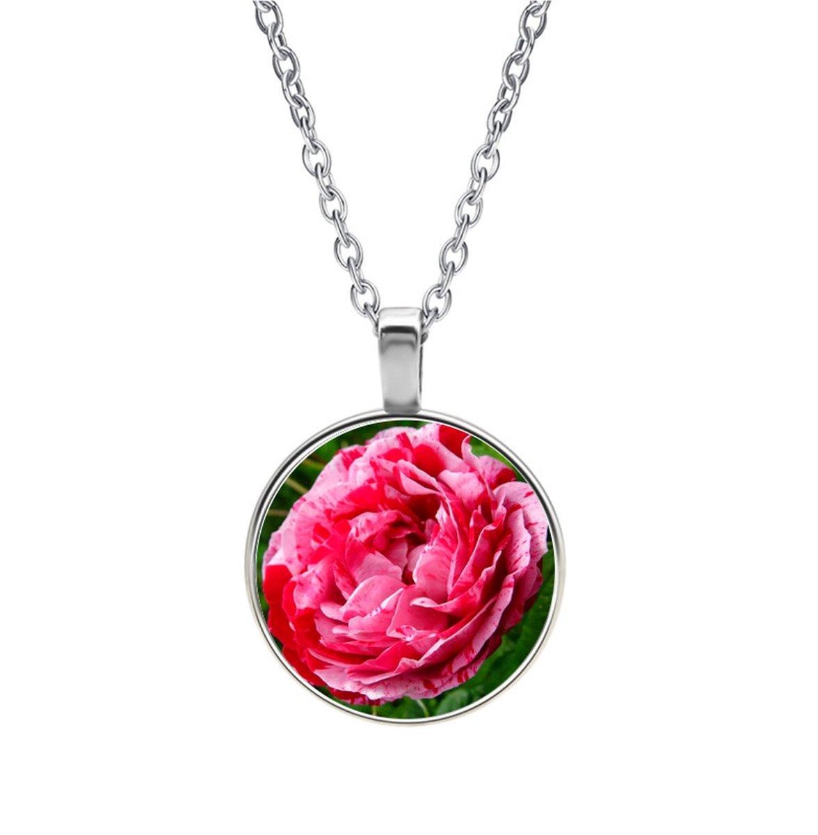 Ketting Glas - Bloem