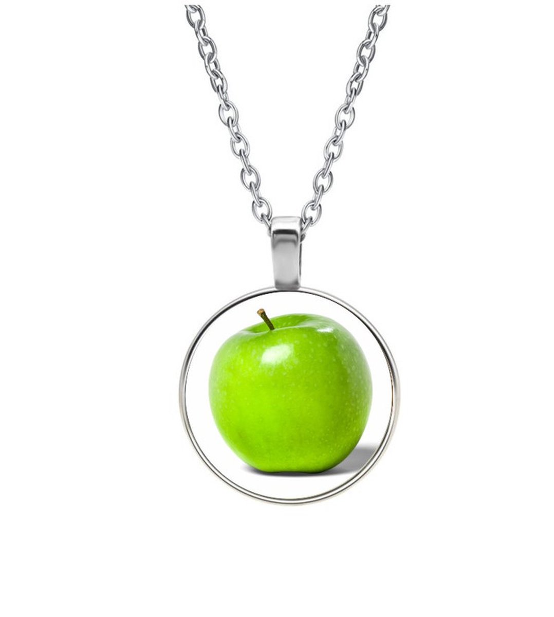 Ketting Glas - Appel