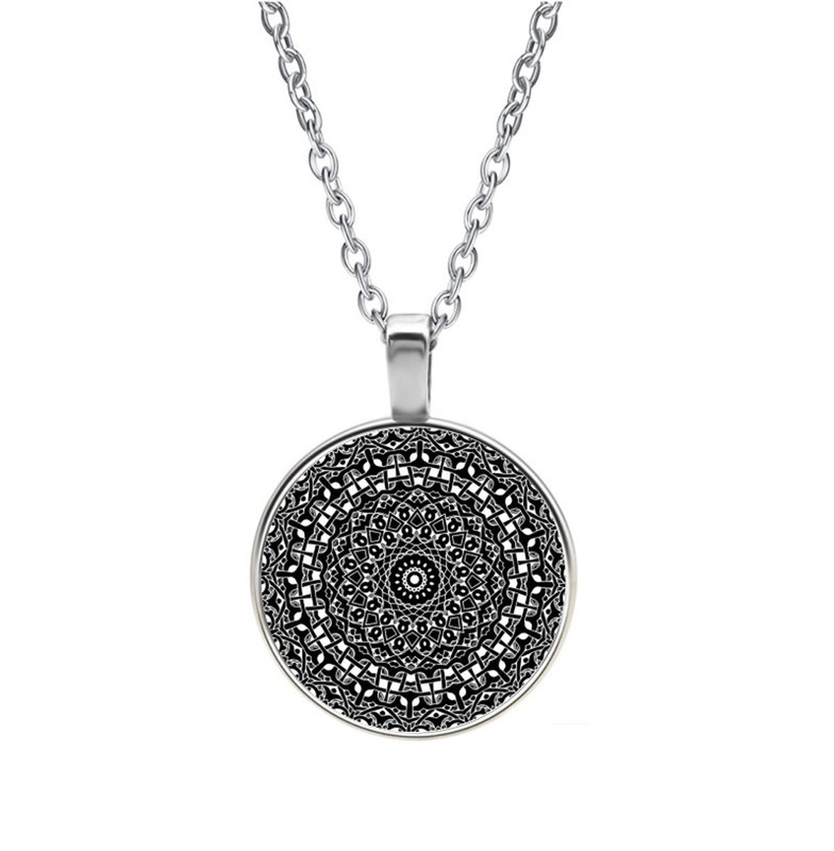 Ketting Glas - Mandala