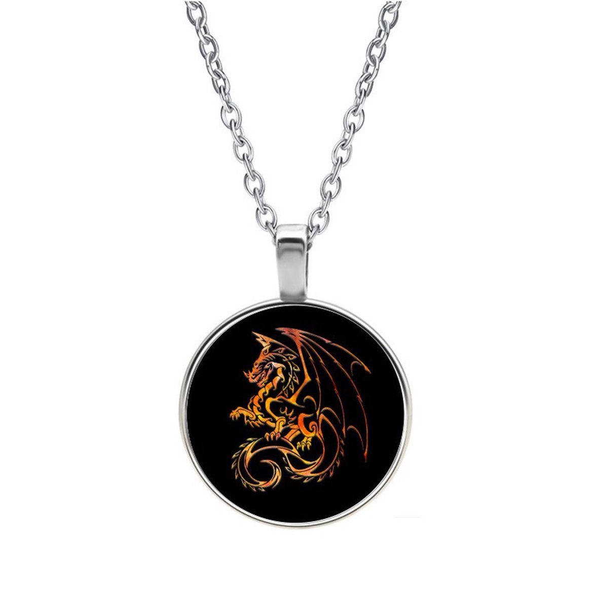 Ketting Glas - Draak