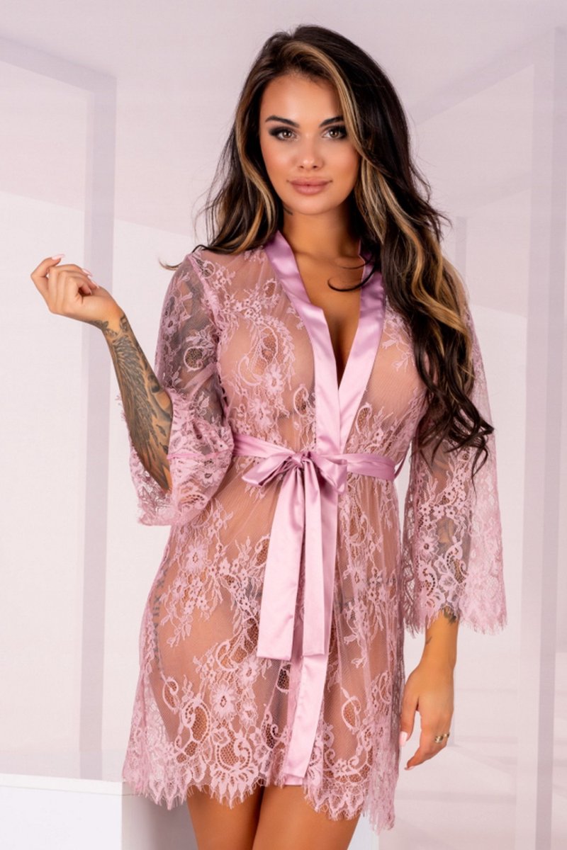 Sexy Badjas Sheer - Livco Corsetti - Maat: XXL