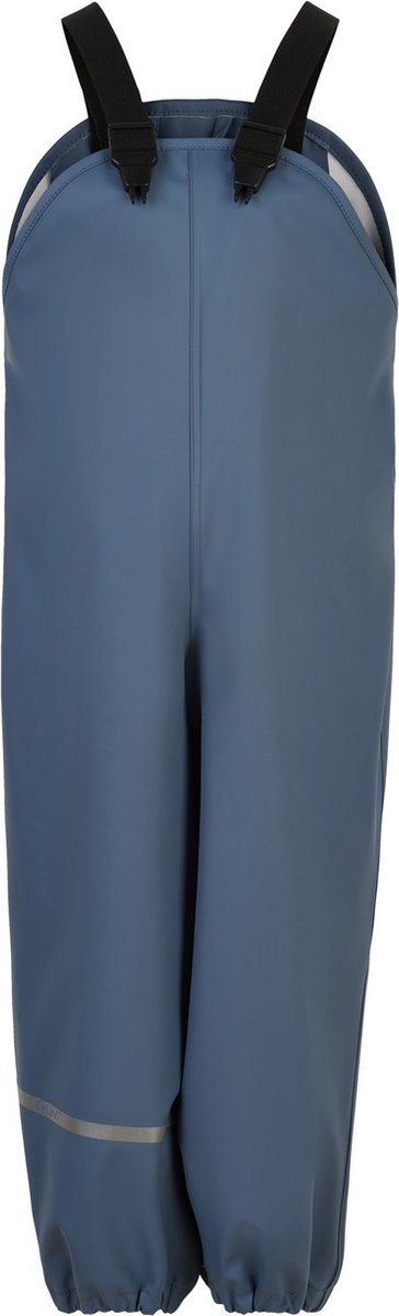 Celavi - Basic regenbroek met bretels voor kinderen - Recycled PU - Chinees Blauw - maat 130 (8-9 Years)