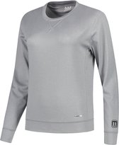 Macseis Creator sweater voor dames lichtgrijs gemêleerd maat  L