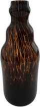 Bouteille Fidrio Tiger - Vase Fidrio Cheetah - Vase tigre - Vase décoratif - Bouteille décorative - Fidrio - Vase Fidrio