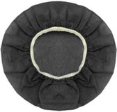 Housses hygiéniques pour casque - universelles - grandes (max. 12 cm) - 100 pièces / noir