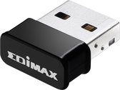Edimax EW-7822ULC Draadloze Usb-adapter Ac1200 2.4/5 Ghz (dual Band) Wi-fi Zwart/aluminium