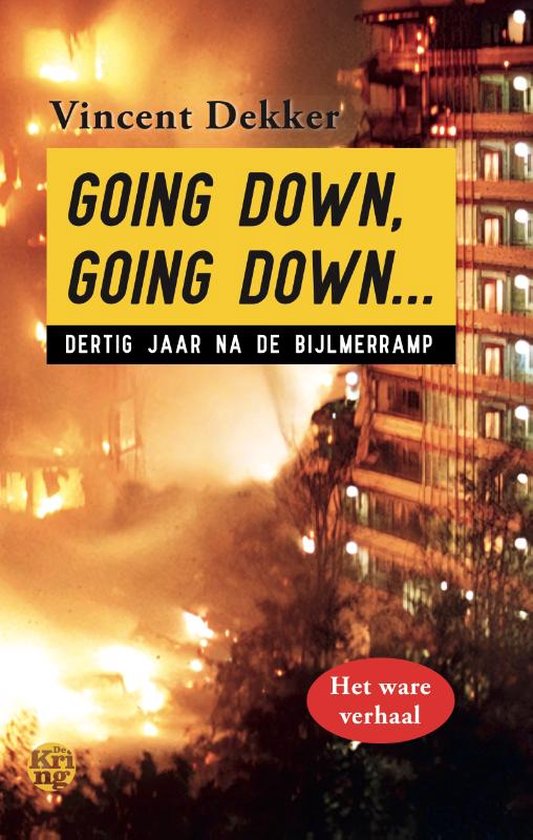 Boek cover Going down, going down… van Vincent Dekker (Paperback)